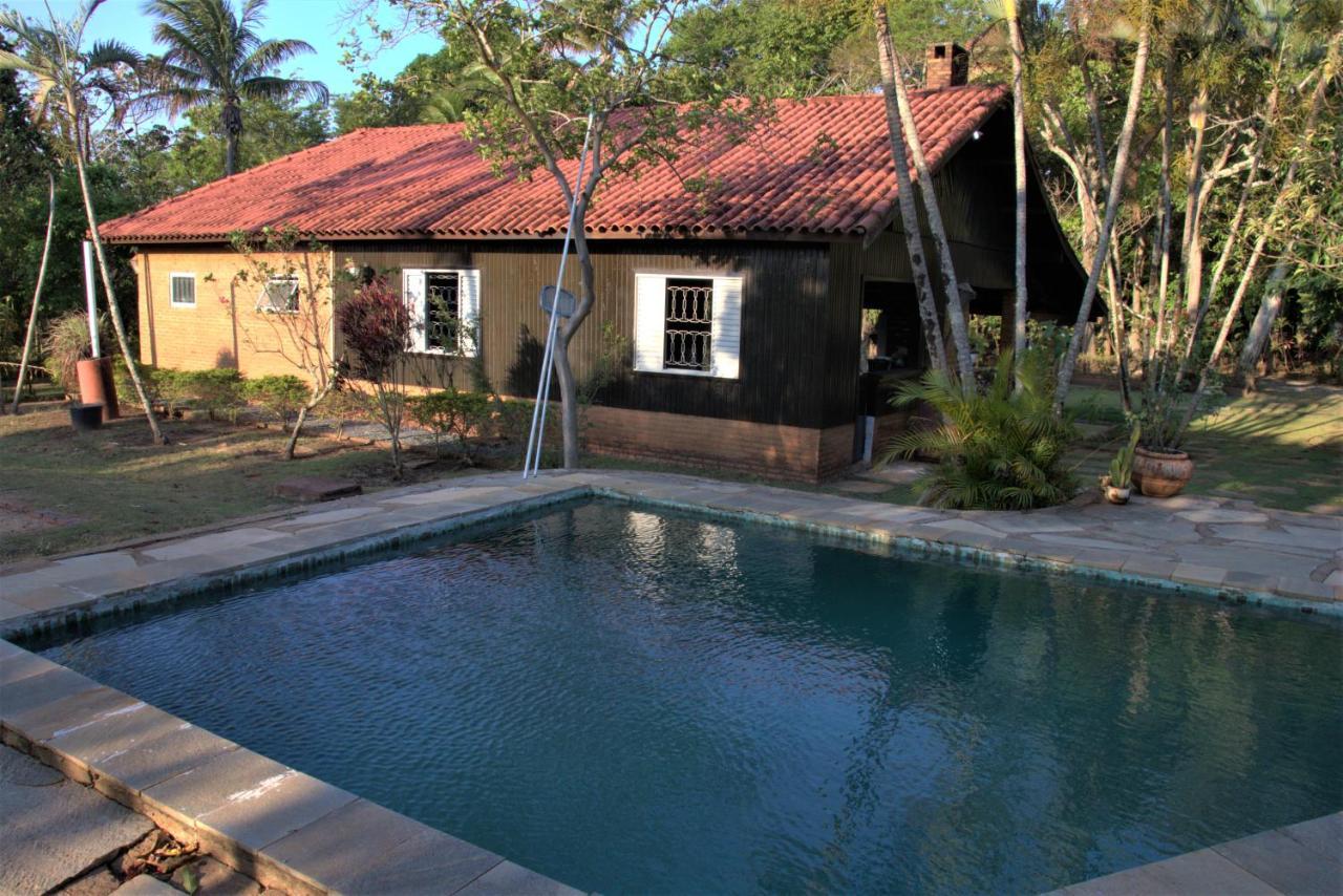 Casa Unica Com Piscina E Lareira A 1,2 Km Do Centro Βίλα Chapada dos Guimarães Εξωτερικό φωτογραφία
